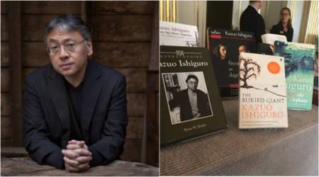 Kazuo Ishiguro, Kazuo Ishiguro Nobel Prize, Nobel Prize in literature, Never Let Me Go Kazuo Ishiguro, Kazuo Ishiguro The Remains of the Day, Kazuo Ishiguro The Buried Giant, indian express, indian express news
