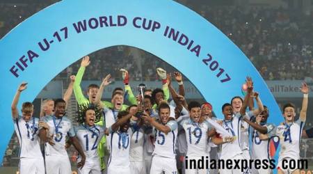 FIFA u17 World Cup, FIFA u17 wc, England u17 football team, England u17 team, England vs Spain, Gomez, Brewster, Foden, Football, Indian Express