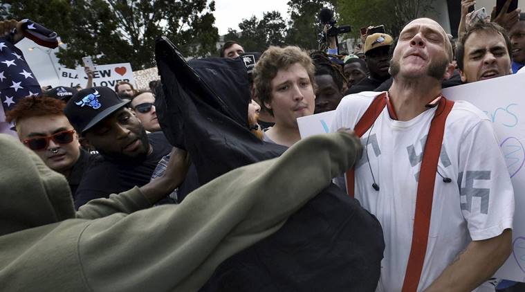 Three arrested in Florida shooting after white supremacist speech