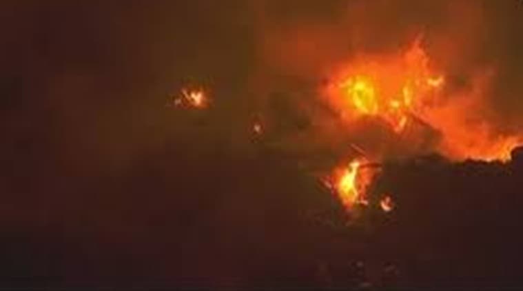 Ghazipur landfill site, Ghazipur landfill fire, Ghazipur fire, Fire Ghazipur Landfill, Fire Ghazipur Landfill Site, Delhi News, Latest Delhi News, Indian Express, Indian Express News