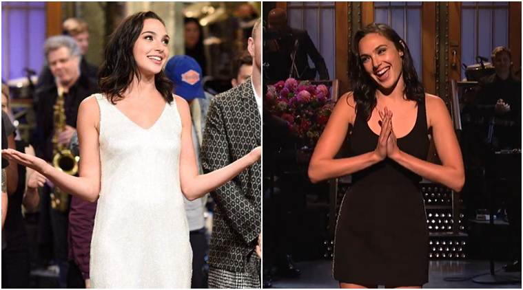 Wonder Woman aka Gal Gadot appeared on Saturday Night Live and left us