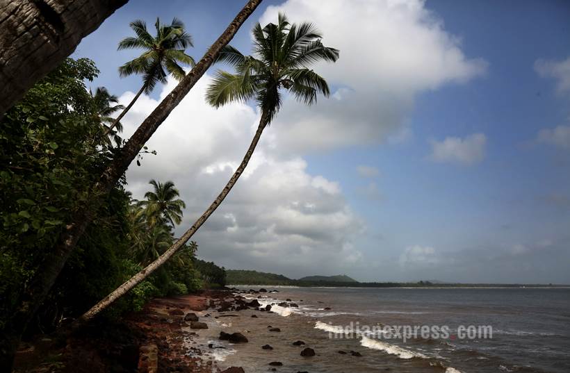 Goa, goa coal industry, Goa Coal block images, Karnatka coal, JSW, goa coal, goa coal pictures, goa pictures, goa coal corridor, coal industry goa, indian express, indian news, latest news, indian express
