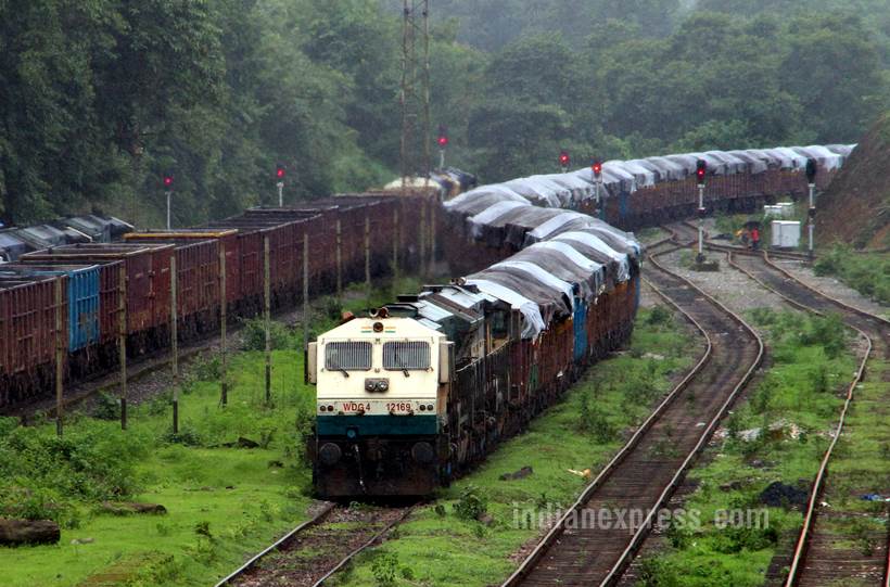 Goa, goa coal industry, Goa Coal block images, Karnatka coal, JSW, goa coal, goa coal pictures, goa pictures, goa coal corridor, coal industry goa, indian express, indian news, latest news, indian express