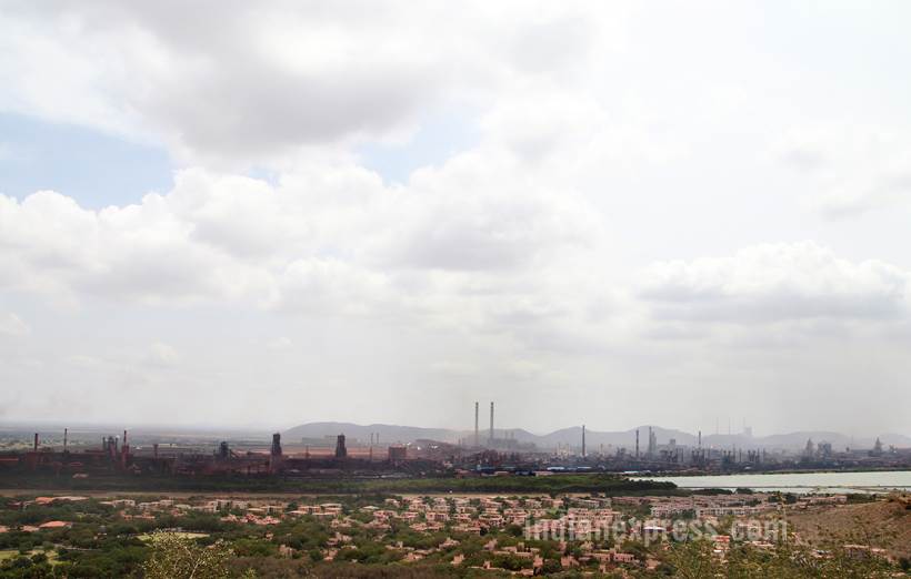 Goa, goa coal industry, Goa Coal block images, Karnatka coal, JSW, goa coal, goa coal pictures, goa pictures, goa coal corridor, coal industry goa, indian express, indian news, latest news, indian express
