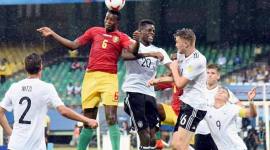 Guinea Vs Germany U-17 FIFA World cup football match FIFA U-17 World Cup: Germany vs Guinea, Guinea vs Germany u 17 world cup, Football news, indian express