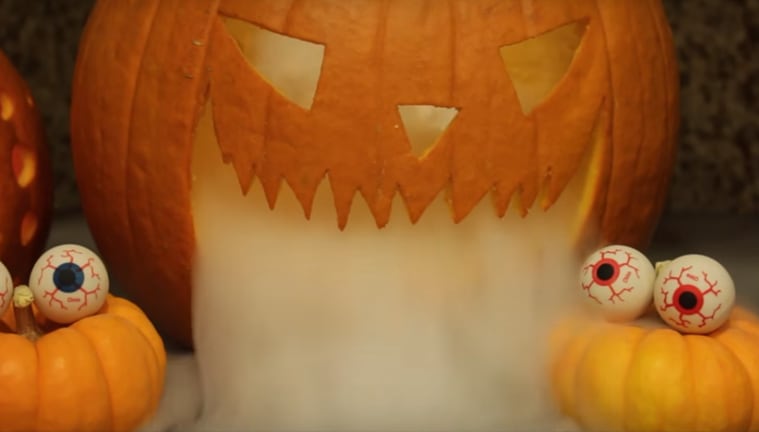 Halloween Treat Coca-Cola Pumpkin Jack-o-Lantern 4x6" Photo Night Light 