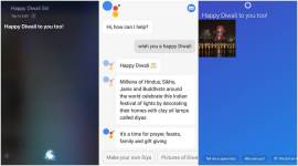 Apple, Siri, Happy Diwali, Diwali 2017, Google Assistant, Microsoft, Cortana, Happy Diwali Siri, artificial intelligence, voice assistant
