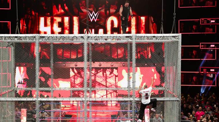 wwe hell in a cell results, hell in a cell 2017
