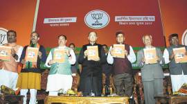 himachalelections 759 Himachal elections, BJP, BJP manifesto, Himachal Assembly elections 2017, BJP Himachal vision document, Arun Jaitley, Himachal polls 2017, indian express