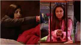 bigg boss 11, bigg boss 11 preview, hina khan, arshi khan, arshi hina fight, hina arshi fight, hina khan bigg boss 11, hina khan fights bigg boss,