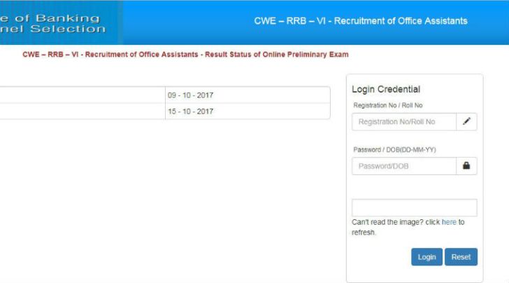 ibps, ibps result, ibps rrb