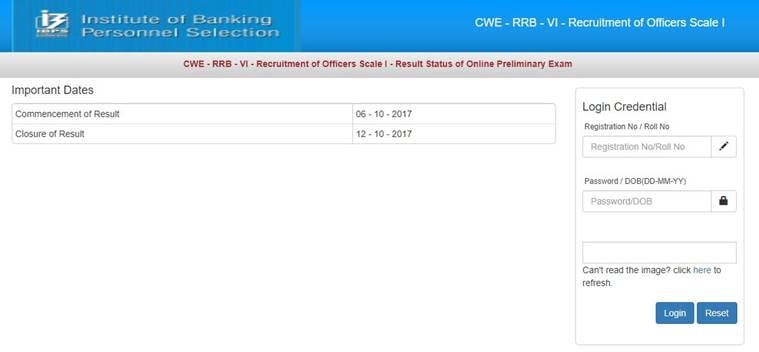 ibps, ibps.in, ibps rrb, ibps officer scale 1, ibps office assistant, ibps office assistant result, ibps rrb result, ibps officer scale 1 result, jobs, indian express