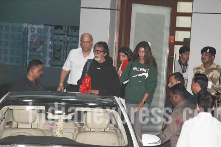 Amitabh Bachchan Returns From Maldives After 75th Birthday Celebrations ...