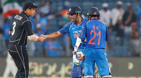 india vs new zealand, ind v nz, new zealand tour of india, 2nd odi, pune odi, cricket, sports news, indian express