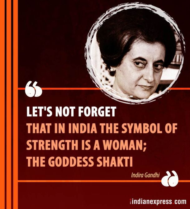 Indira Gandhi, indira gandhi quotes, indira gandhi assassination, indira gandhi death anniversary, powerful quotes by indira gandhi, motivational quotes by indira gandhi, indian express, indian express news