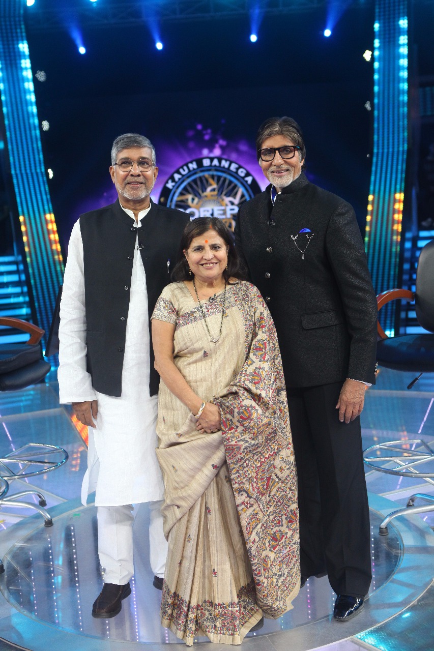 kailash satyarthi, amitabh bachchan, kaun banega crorepati