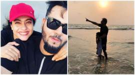 Golmaal Again, Ajay Devgn, Kajol, Ajay Devgn Kajol, Ajay Devgn Kajol vacation, Ajay Devgn Kajol kids, Nysa, yug, Kajol family vacation, ajay devgn family vacation photos, Ajay Devgn Kajol kids photos, Ajay Devgn Kajol vacation photos