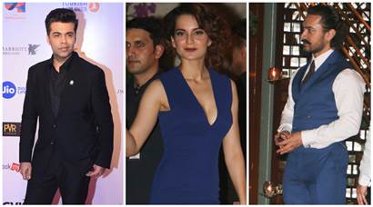 Karan Johar, Kangana Ranaut, Aamir Khan, Mukesh Ambani party, Mukesh Ambani party PHOTOS