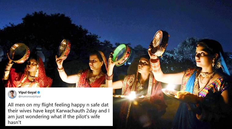 karwa chauth, karva chauth, करवा चौथ 2017, karwa chauth 2017, happy karva chauth, karwa chauth moon timings, karwa chauth jokes, karwa chauth memes, karva chauth special, indian express