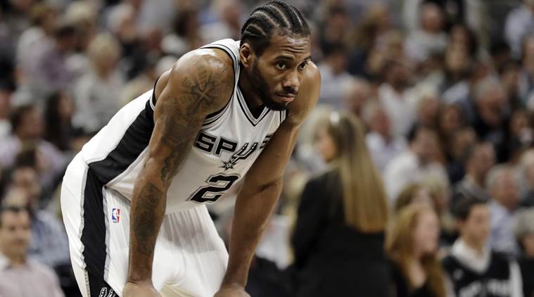 Kawhi Leonard - San Antonio Spurs - Statement Game-Issued Jersey