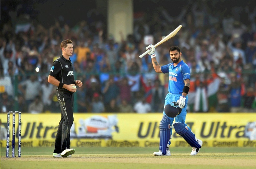 Virat Kohli photos, Rohit Sharma, India vs New Zealand pictures, Ind vs NZ pics, India vs New Zealand photos, Kohli hundred images, Indian Express