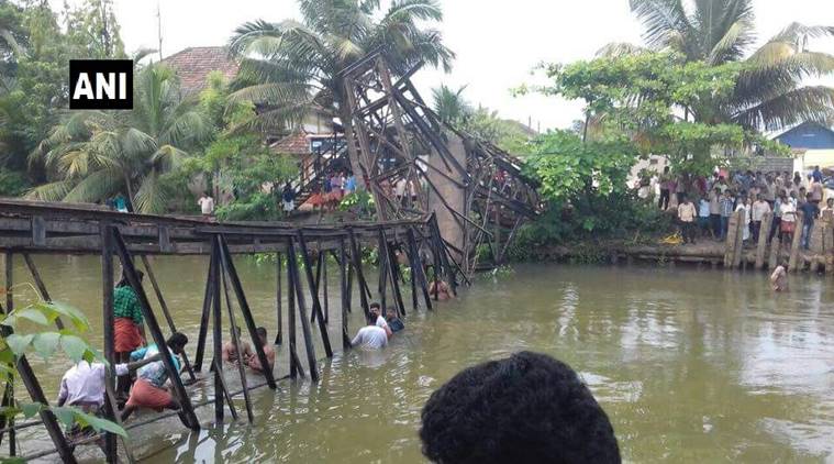 Woman dies, 30 injured as foot overbridge collapses in Kerala | India ...
