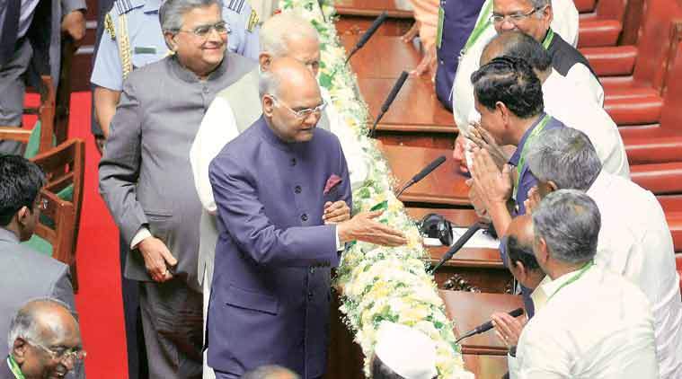 Tipu Sultan, ram nath Kovind, Ram nath Kovind on Tipu sultan, Tipu jayanti, Tipu jayanti celebrations, karnataka, Karnataka assembly, BJP, BJP Tipu sultan, Karnataka CM, Siddaramaiah, India news, indian express news