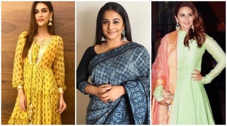 kriti sanon, vidya balan, huma qureshi, kriti sanon fashion, vidya balan fashion, huma qureshi fashion, kriti sanon latest photos, vidya balan latest photos, huma qureshi latest photos, celeb fashion, bollywood fashion, indian express, indian express news