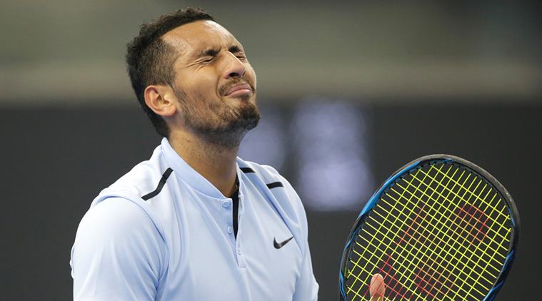Nick Kyrgios, Nick Kyrgios Australia, Nick Kyrgios fined, sports news, tennis, Indian Express