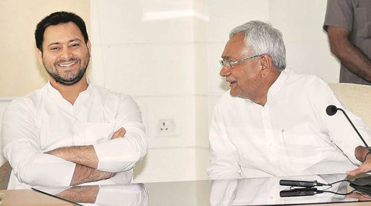 Tejashwi Yadav flays Nitish Kumar for JD(U) move to contest Gujarat polls | Elections News,The Indian Express