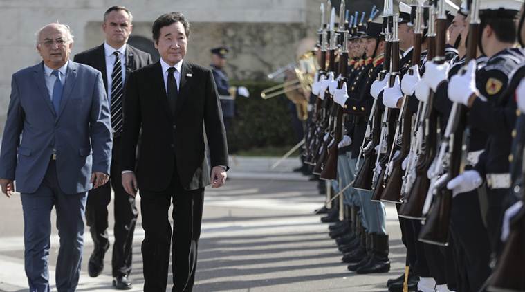 Pyeongchang Olympics, Pyeongchang 2018 Olympics, South Korea Prime Minister Lee Nak-yon, South Korea, Sports news, Indian Express