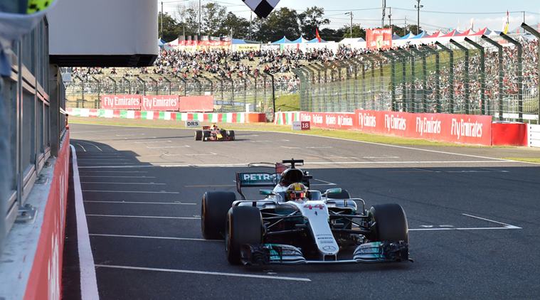 Lewis Hamilton, Japnese Grand Prix, Japnese GP,Formula One, F1, sports news, Indian Express