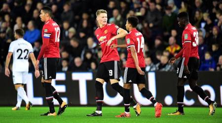 Manchester United vs Bristol City, League Cup, Arsenal vs West Ham, Football news, Indian Express