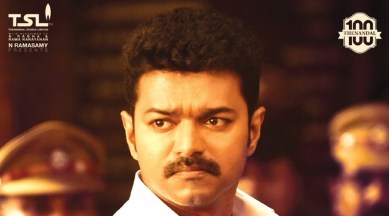 Mersal, Vijay, Thalapathy Vijay, Mersal GST, BJP, BJP GST, Vijay slams BJP, atlee, india news, indian express