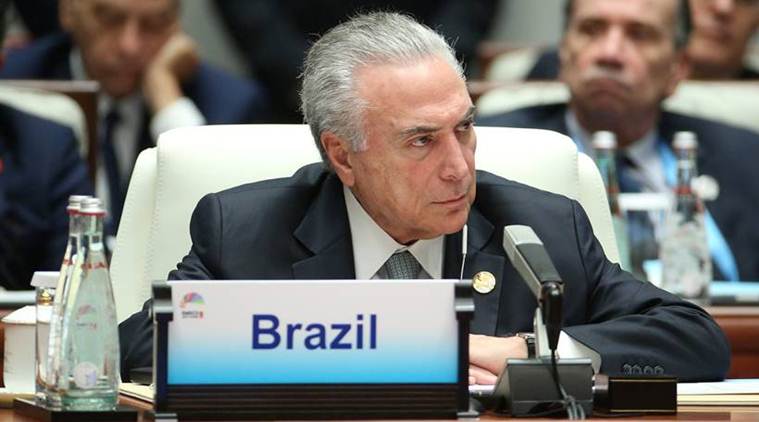 Brazilian President Michel Temer denies graft, defends legacy