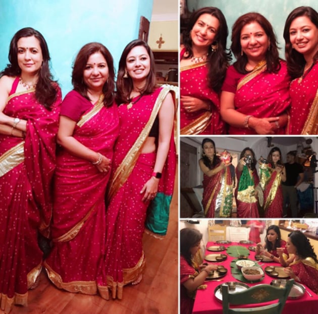 Karva Chauth, bollywood Karva Chauth, Karva Chauth bollywood, Karwa Chauth, Karvachauth, Sridevi, Raveena Tandon, Shilpa Shetty, Divyanka Tripathi, Vivek Dahiya, Kishwer Merchant