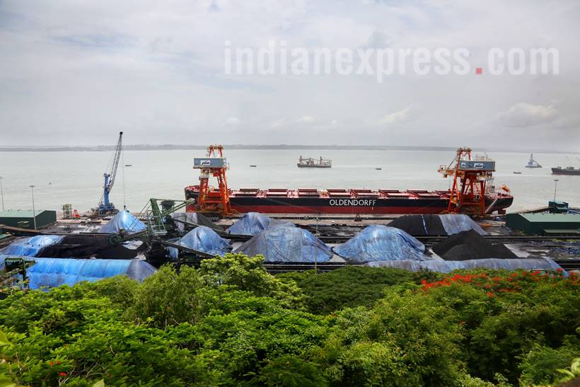 Goa, goa coal industry, goa coal, goa coal corridor, coal industry goa, indian express, indian news, latest news, indian express
