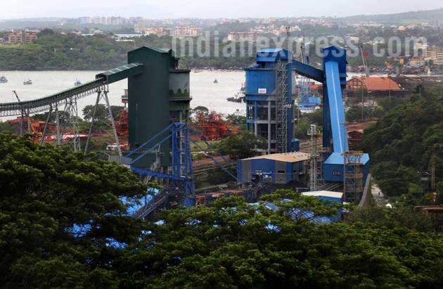 Goa, goa coal industry, goa coal, goa coal corridor, coal industry goa, indian express, indian news, latest news, indian express