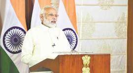 Umiya Dham Ashram, Umiya Dham Ashram Inaugurated, Umiya Dham Ashram inauguration, PM Modi, narendra modi, Gujarat, india news, indian express news
