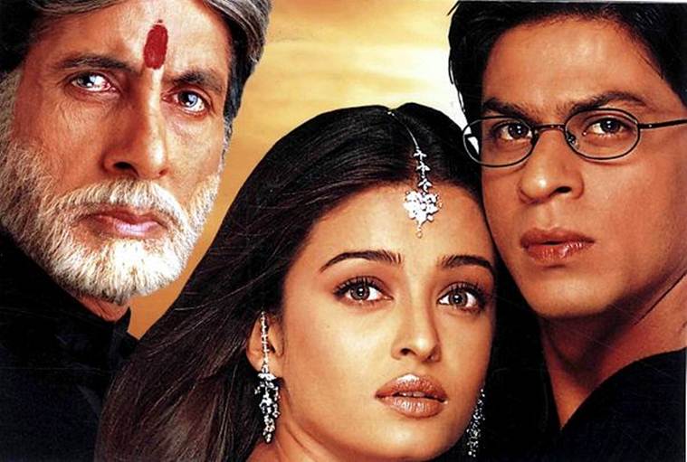 mohabbatein, amitabh bachchan, shah rukh khan, aishwarya rai