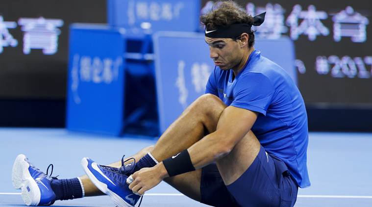 Rafael Nadal survives Lucas Pouille fright to progress at China Open