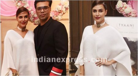 Neha Dhupia, Karan Johar