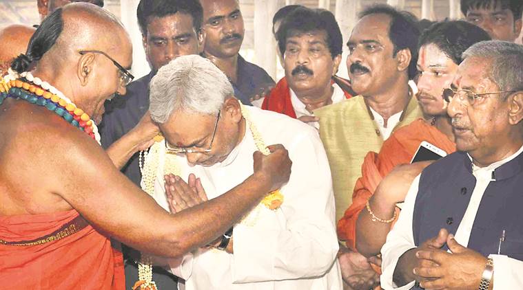 Nitish, Bhagwat attend Ramanuja anniversary event separately | India ...