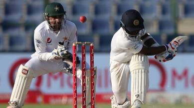 pakistan vs sri lanka live score, pakistan vs sri lanka live cricket score, live cricket score, live score, pak vs sl 1st test live, cricket live streaming, cricket news, indian express