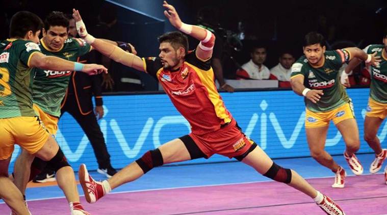 Pro Kabaddi League: Patna Pirates pull-off thrilling win over UP Yoddha-  The New Indian Express