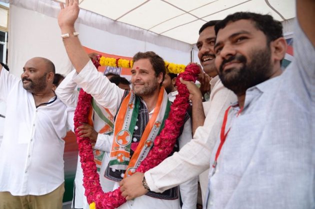 Rahul Gandhi, Rahul Gandhi in Gujarat, Rahul Gandhi Gujarat visit, Rahul Gandhi rally, Rahul Gandhi rally photos, India news, Indian Express