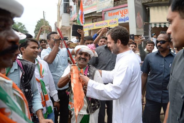 Rahul Gandhi, Rahul Gandhi in Gujarat, Rahul Gandhi Gujarat visit, Rahul Gandhi rally, Rahul Gandhi rally photos, India news, Indian Express