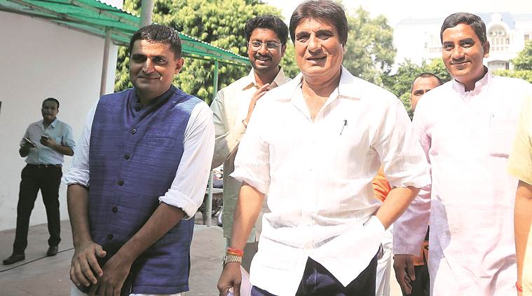 raj babbar news, amit shah news, india news, indian express news