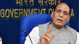 Rajnath Singh, Kashmir crisis, Kashmir issue, Dineshwar Sharma, Rajnath Singh press conference, ex-IB director as govt representative, india, pakistan, india pakistan kashmir, hurriyat, militants, kashmir terrorists, india news, indian express