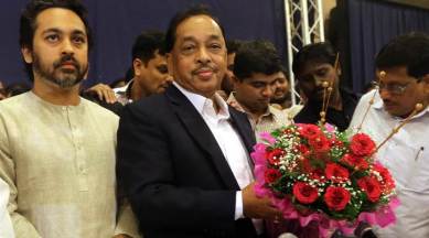 Narayan Rane, BJP, NDA, Devendra Fadnavis, maharashtra congress, Narayan Rane new party, Maharashtra Swabhimaan Paksh, Mumbai, ND ally, indian express,